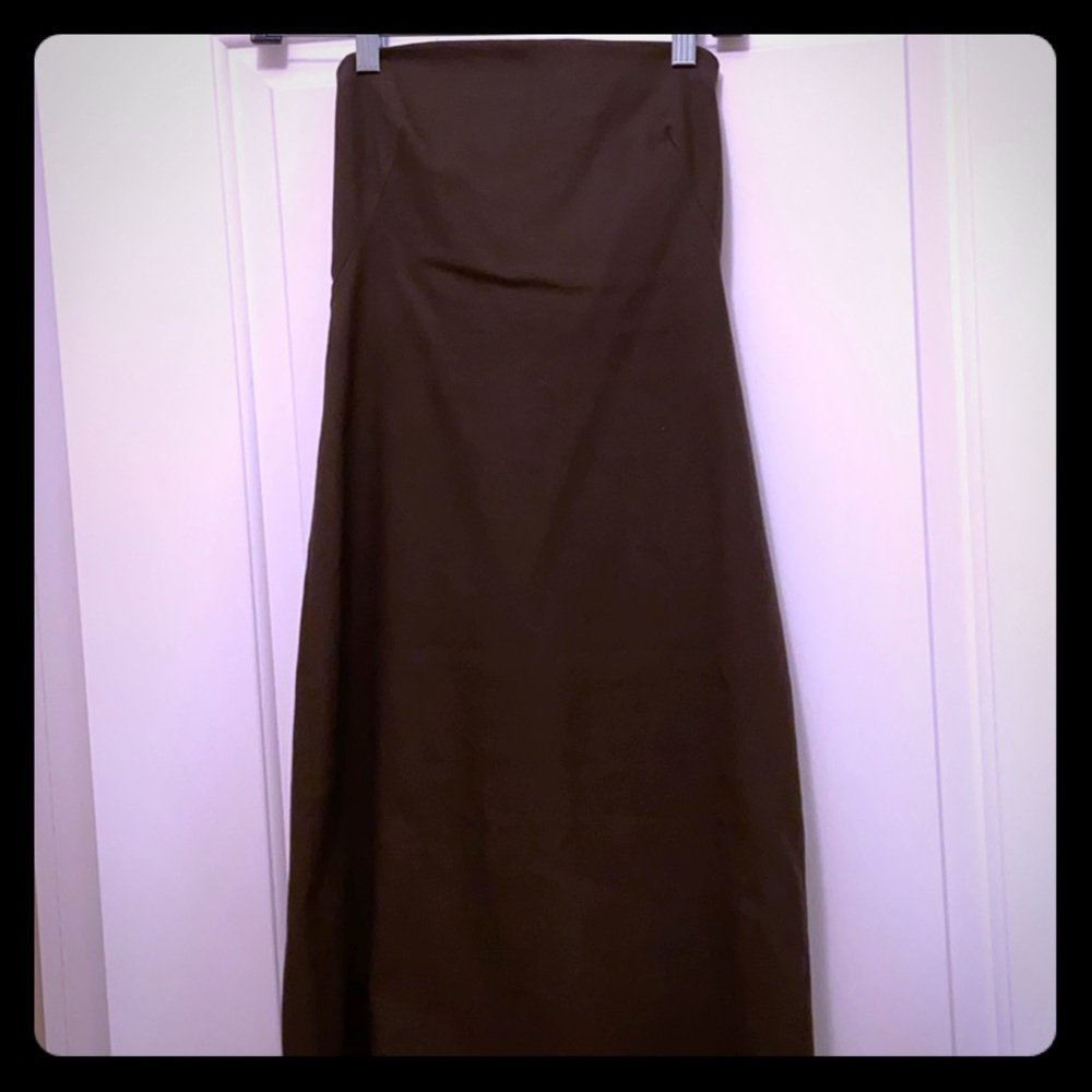 Theory strapless tube dress - below knee